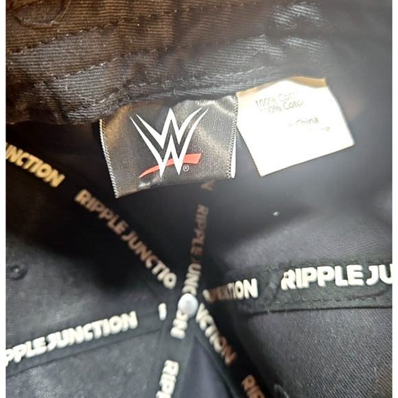 RARE Stone Cold Skull Blue Smoke Steve Austin Hat Cap WWF WWE - Picture 5 of 6